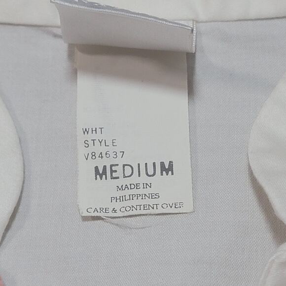 Natori VTG Size Medium Button Up PJ Asian Style Floral Kimono Top Pink Cotton - Picture 4 of 7